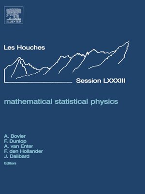 cover image of Mathematical Statistical Physics